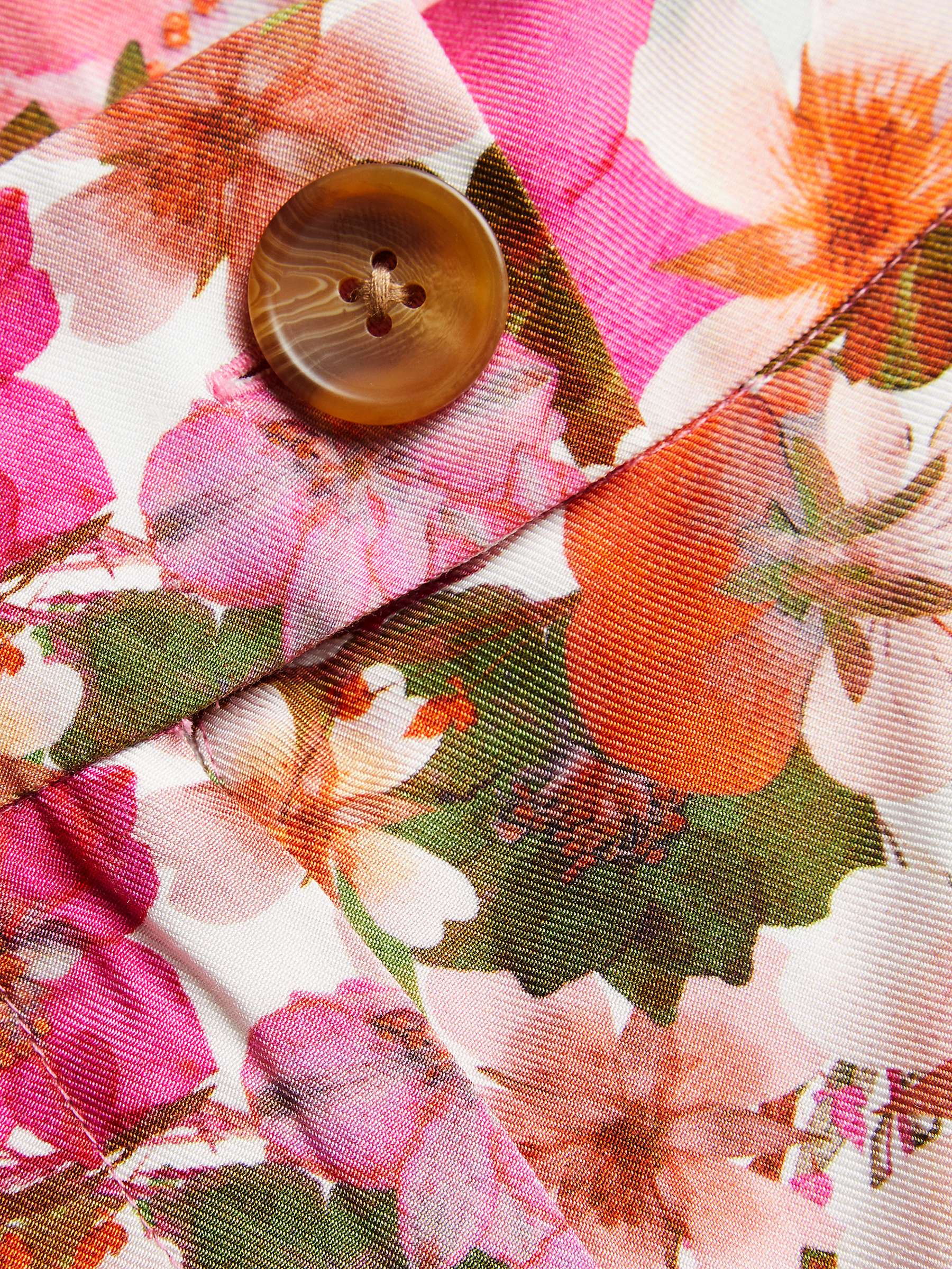 Buy Ted Baker Livenza Floral Print Shorts, Pink/Multi Online at johnlewis.com