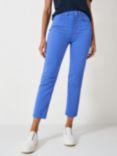 Crew Clothing Cropped Jeans, Cobalt Blue