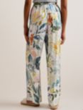 Ted Baker Sarca Floral Wide Leg Trousers, Multi, Multi