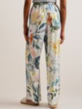 Ted Baker Sarca Floral Wide Leg Trousers, Multi