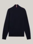 Tommy Hilfiger Adaptive Zip Through Sweatshirt, Desert Sky