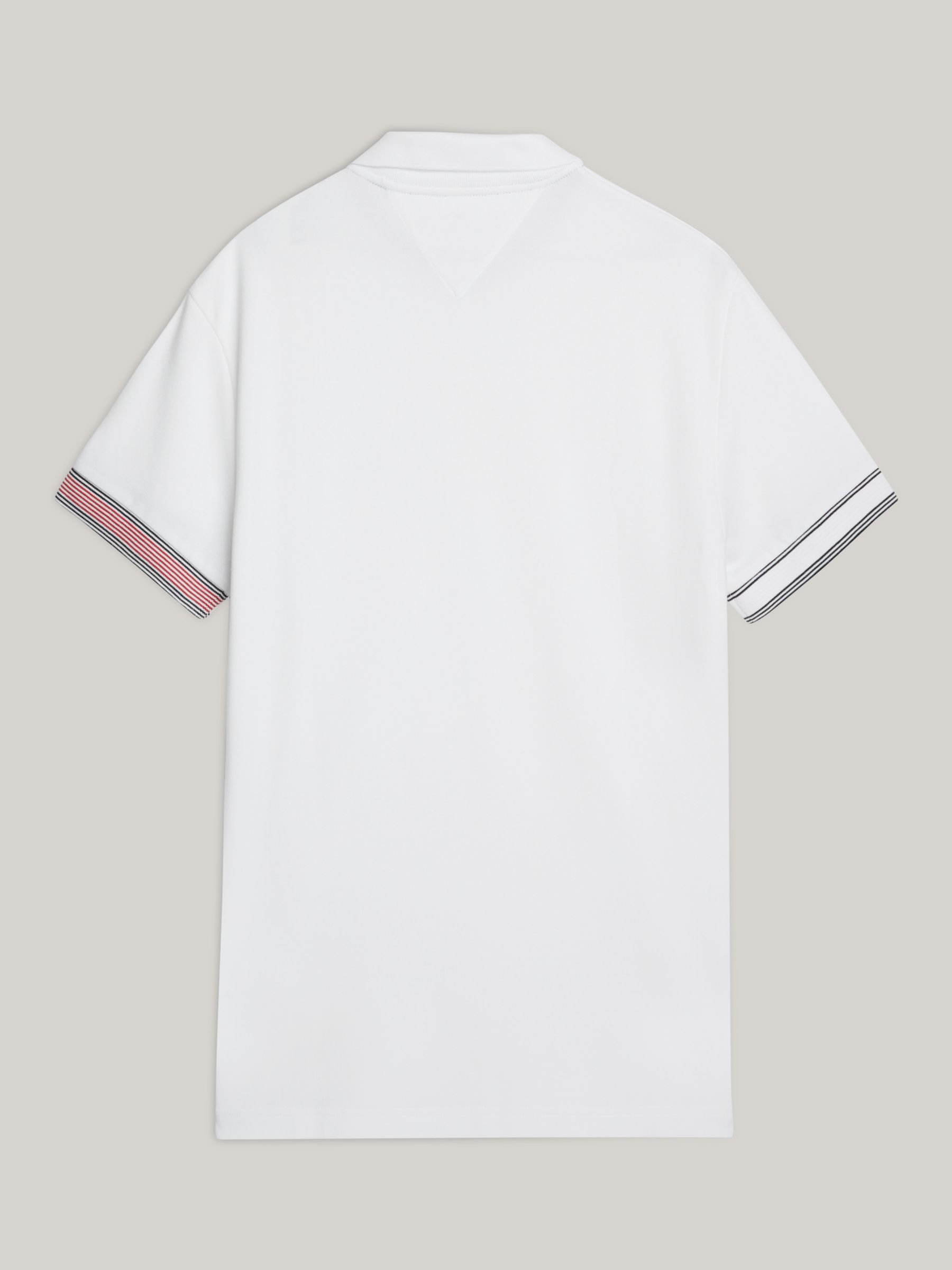 Tommy Hilfiger Adaptive Slim Fit Polo Top, White, L