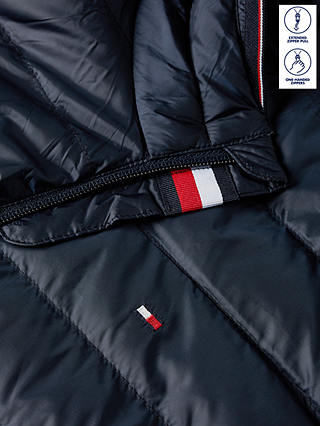 Tommy Hilfiger Adaptive Packable Recycled Gilet, Navy