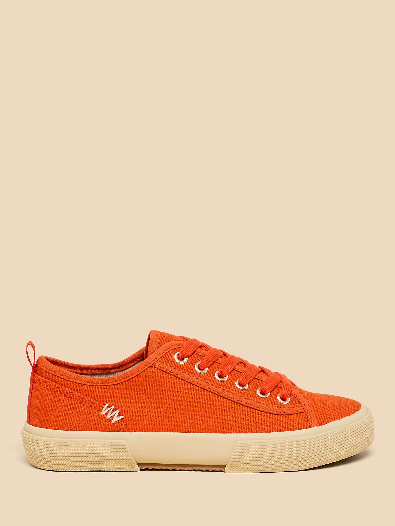 Buy White Stuff Pippa Canvas Lace Up Trainers Online at johnlewis.com
