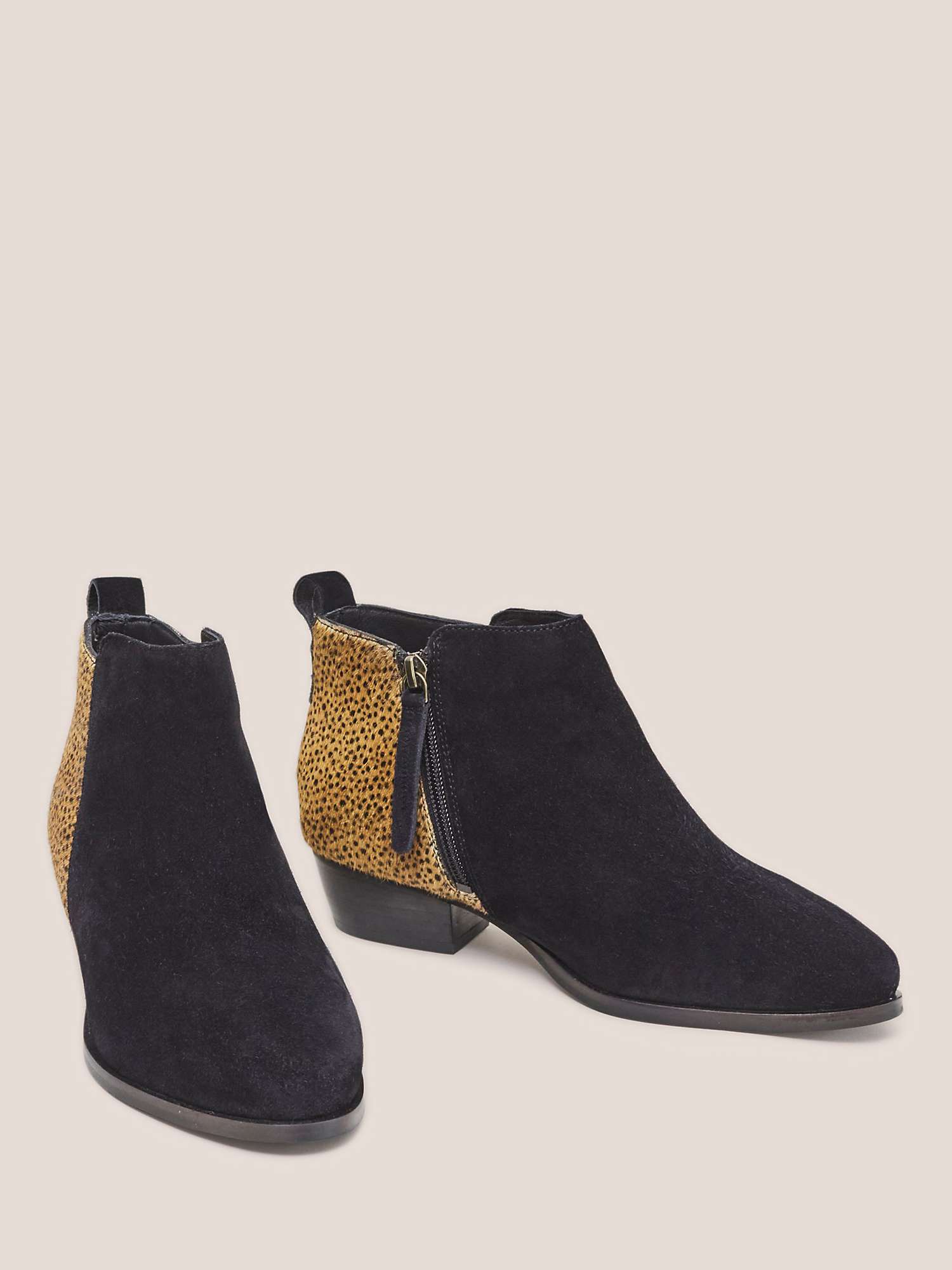 Buy White Stuff Willow Suede Pony Ankle Boots Online at johnlewis.com