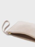 Crew Clothing Pouch Leather Bag, Nude
