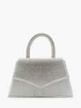 Paradox London Damani Top Handle Diamante Bag, Silver