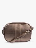 Paradox London Owena Faux Leather Cross Body Camera Bag, Pewter