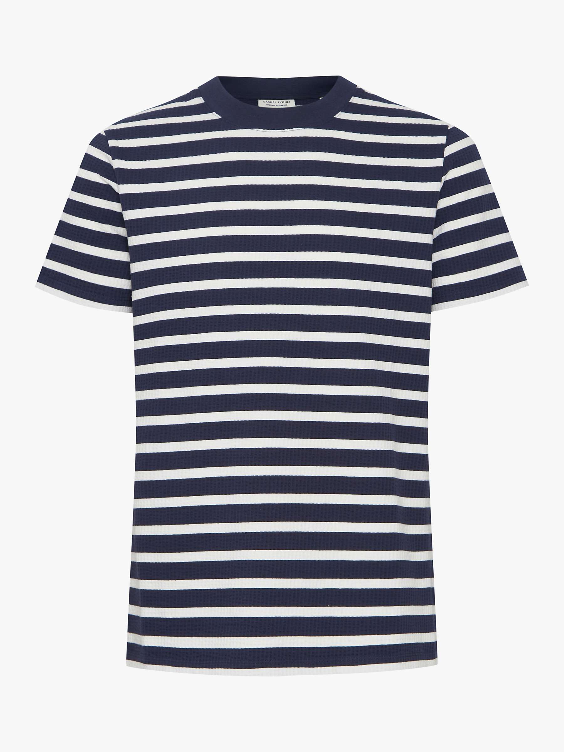 Buy Casual Friday Thor Striped Short Sleeve T-Shirt Online at johnlewis.com