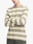 Casual Friday Karl Striped Crew Neck Knit Jumper