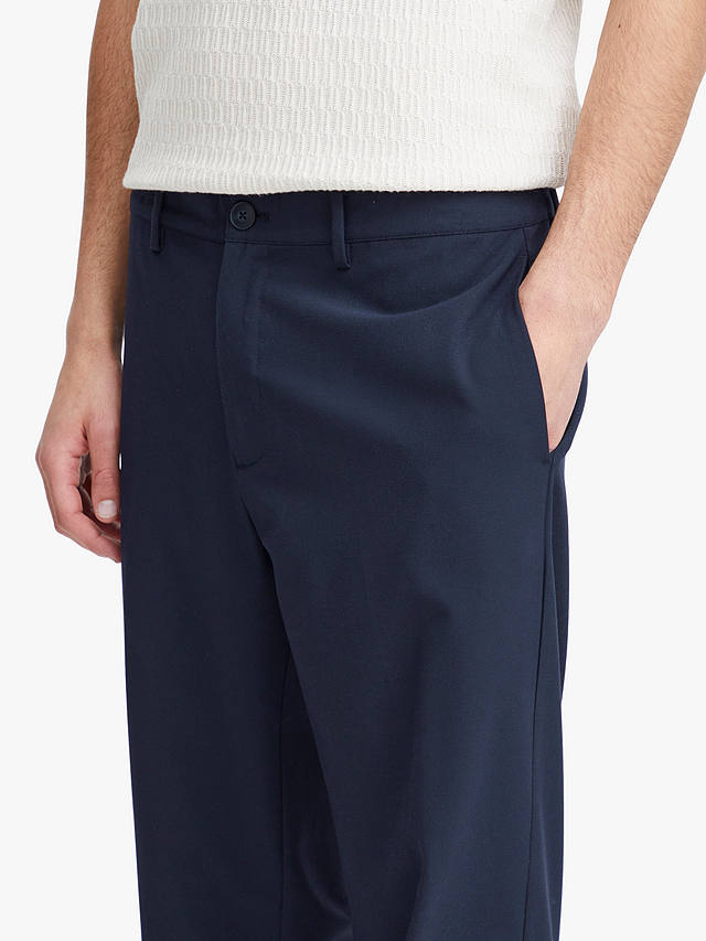 Casual Friday Pepe Stretch Trousers, Dark Navy