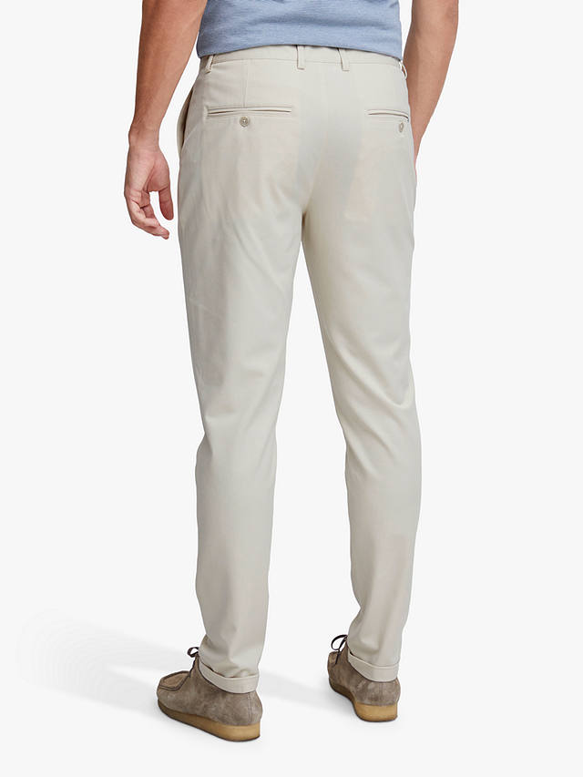Casual Friday Gale Stretch Slim Fit Trousers, Stone