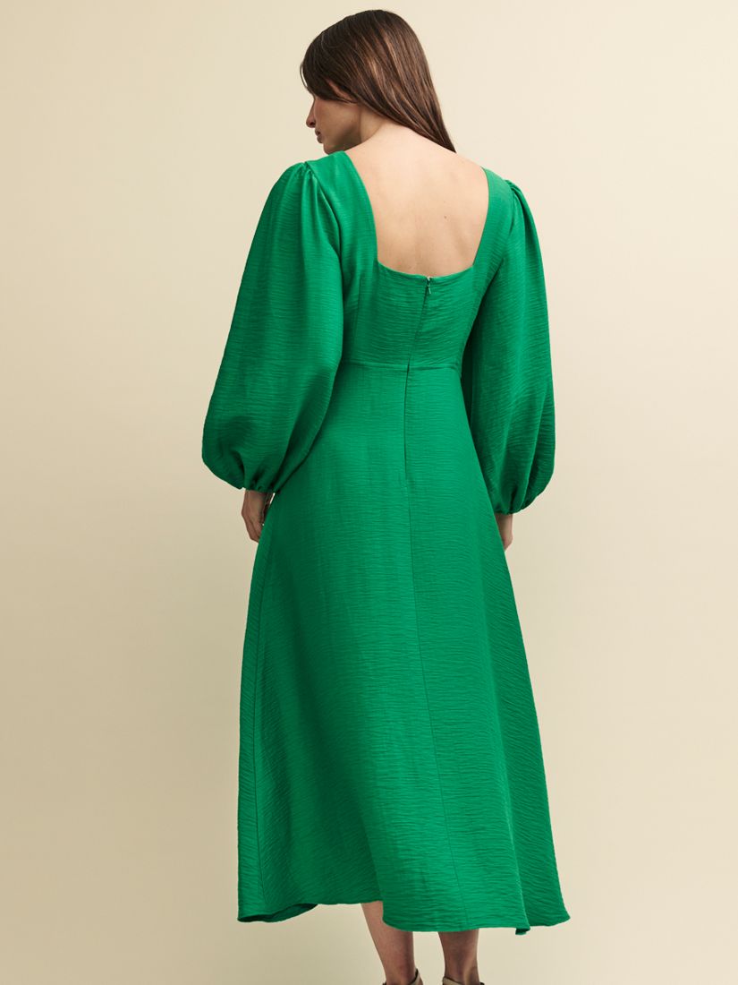 Nobody's Child Zora Long Sleeve Midi Dress, Green, 12