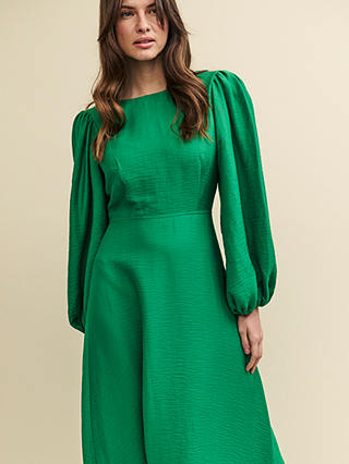 Nobody's Child Zora Long Sleeve Midi Dress, Green