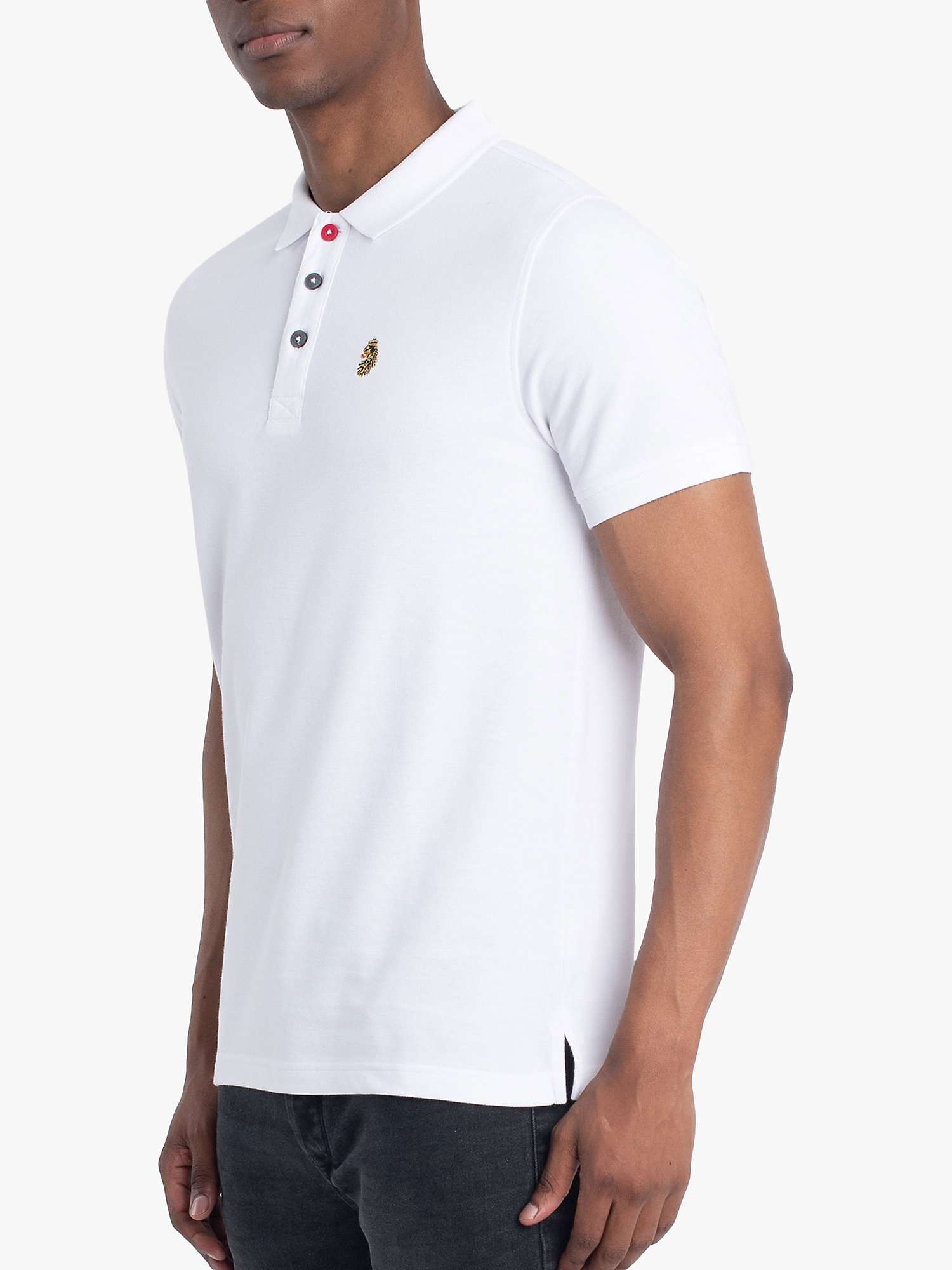 Buy LUKE 1977 New Mead Short Sleeve Polo Top Online at johnlewis.com