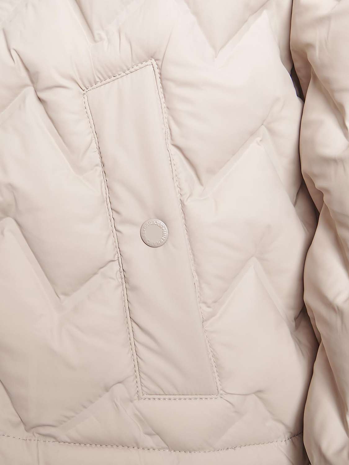 Buy Barbour International Smith Quilted Jacket, Oat Online at johnlewis.com