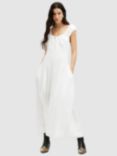 AllSaints Eliza Maxi Dress, Chalk White, Chalk White