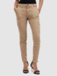 AllSaints Duran Skinny Cargo Jeans, Camel Brown, Camel Brown