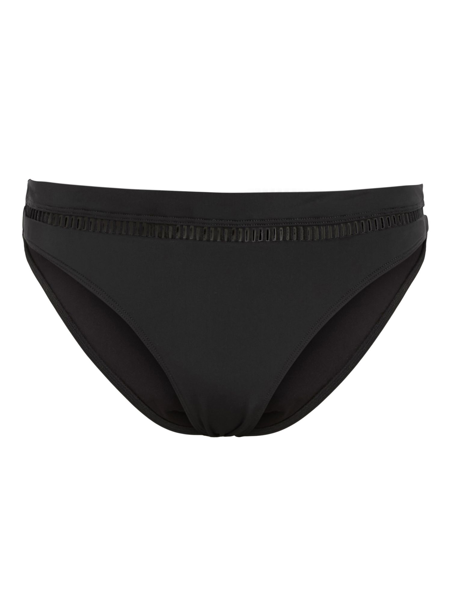 AllSaints Gorah Bikini Bottoms, Black, L