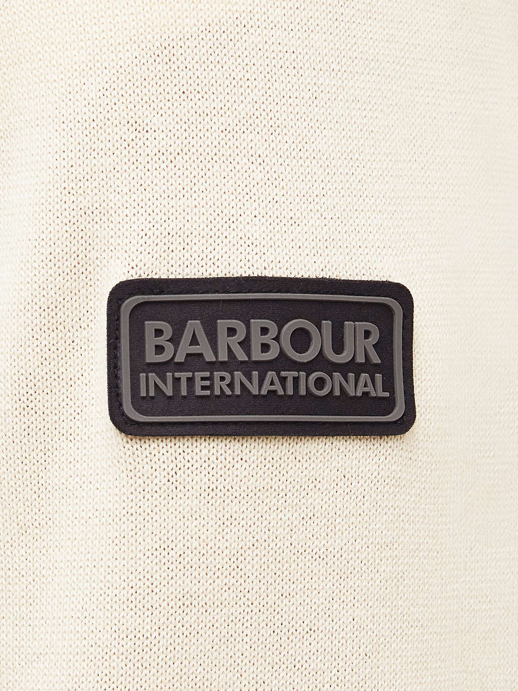 Buy Barbour Murrey Quarter Button Jumper, Dove Grey Online at johnlewis.com