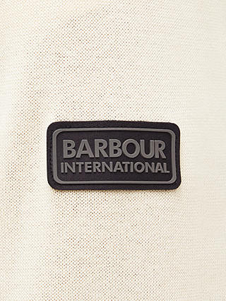 Barbour Murrey Quarter Button Jumper, Dove Grey