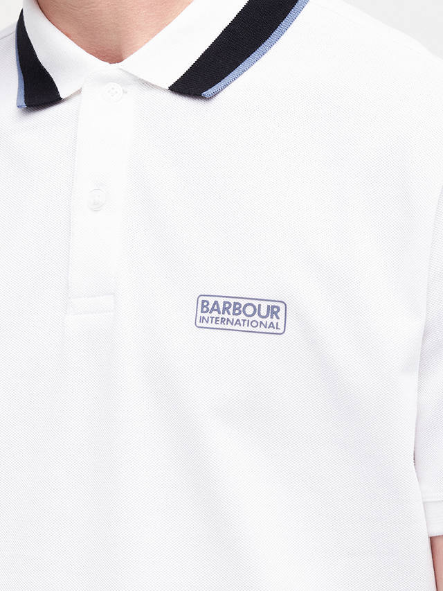 Barbour International Reamp Polo Top, White