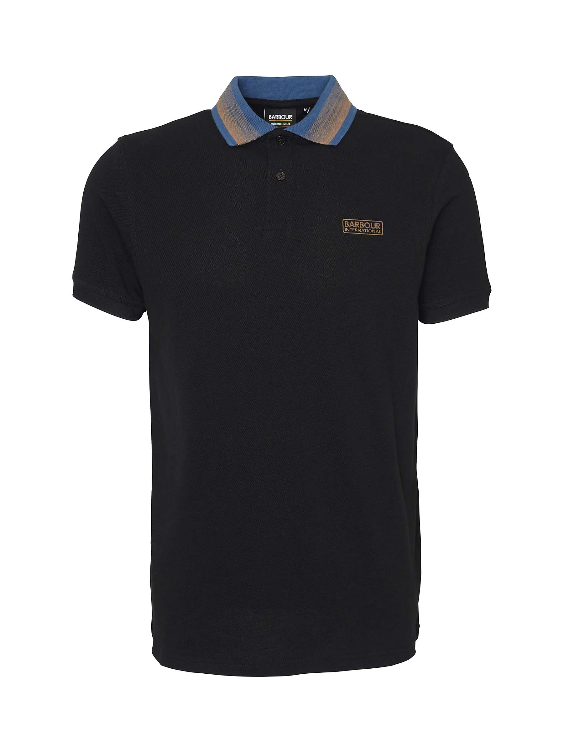 Buy Barbour International Gourley Polo Shirt, Black Online at johnlewis.com