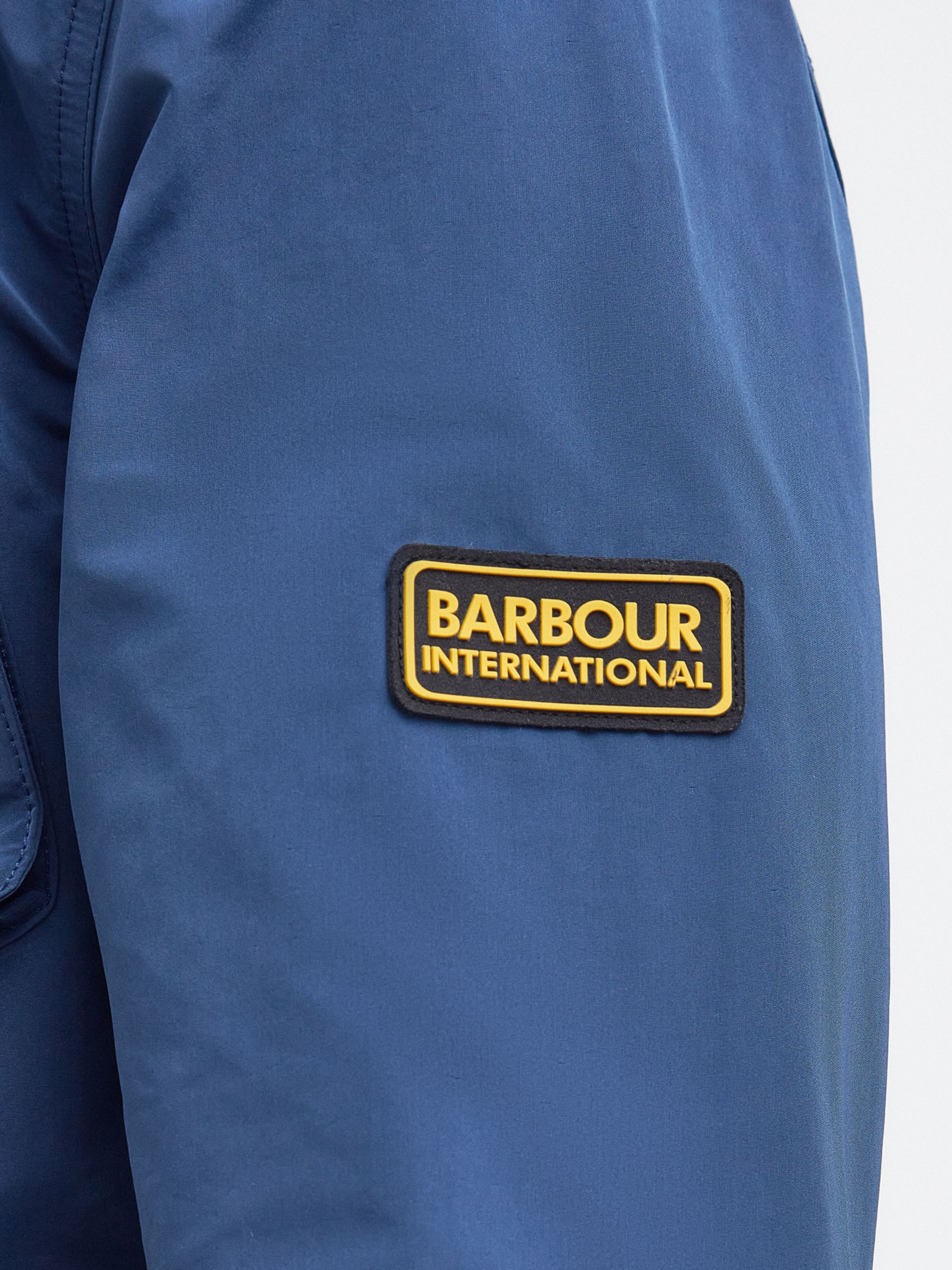 Barbour International Control Overshirt, Washed Cobalt, XL