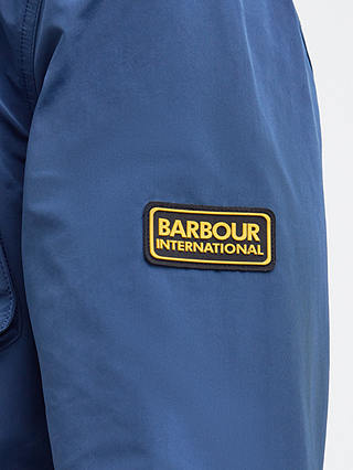 Barbour International Control Overshirt, Washed Cobalt