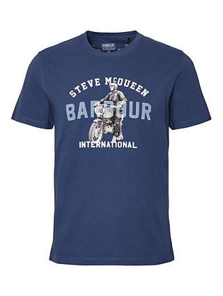 Barbour International Speedway T-Shirt, Navy