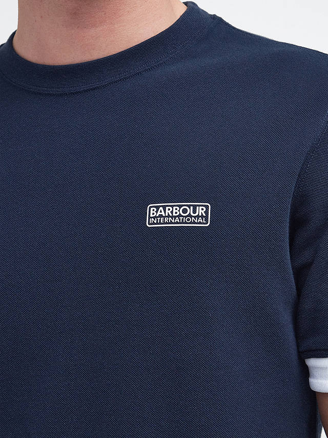 Barbour International Heim Logo T-Shirt, Navy
