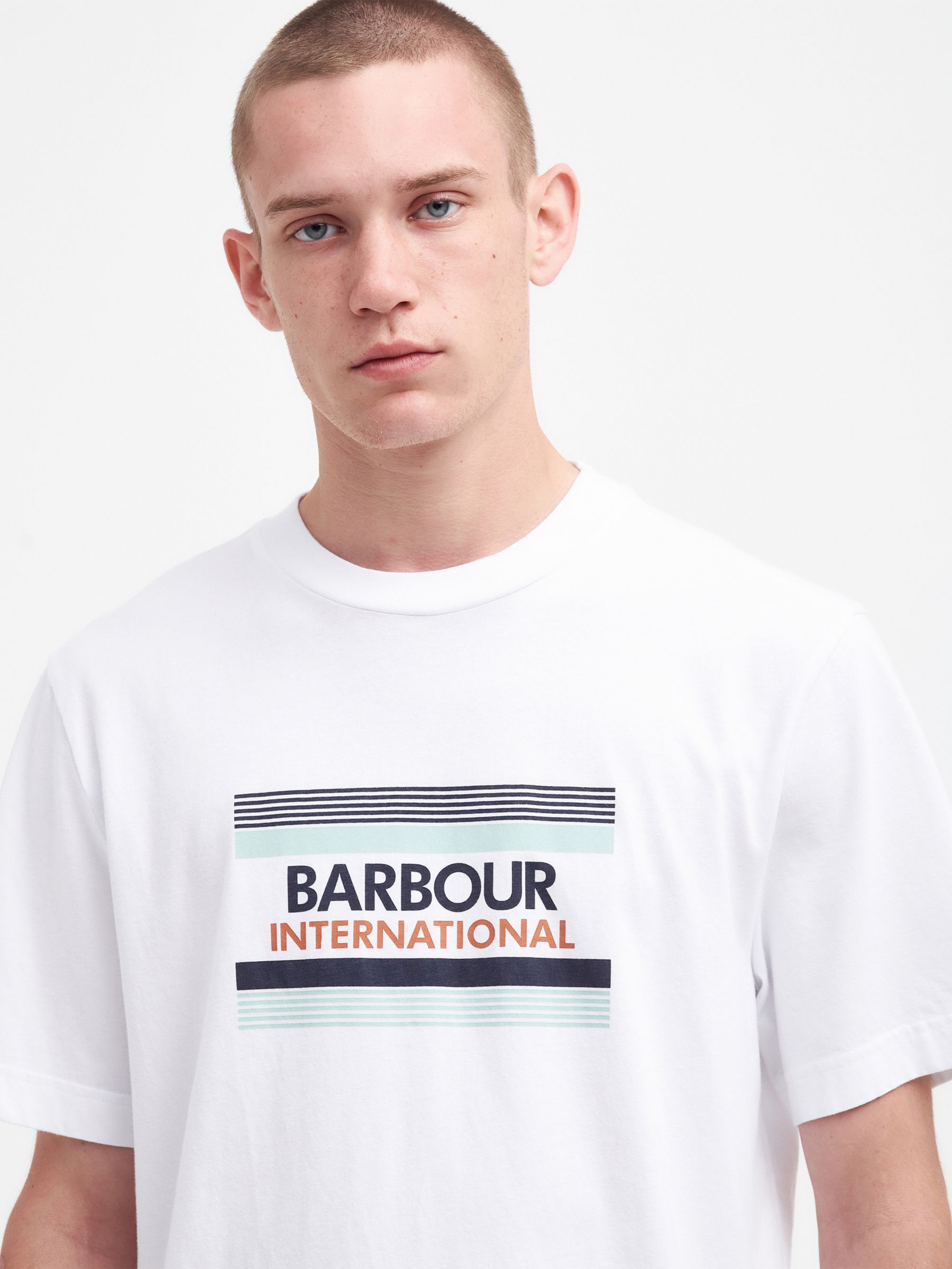 Barbour International Radley T-Shirt, White, S
