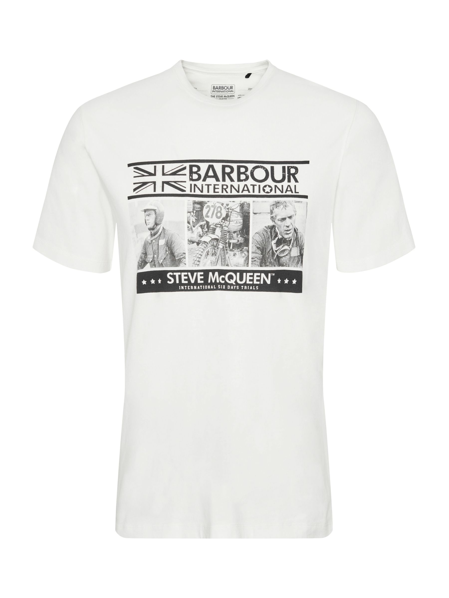 Barbour Fly Graphic T-Shirt - White