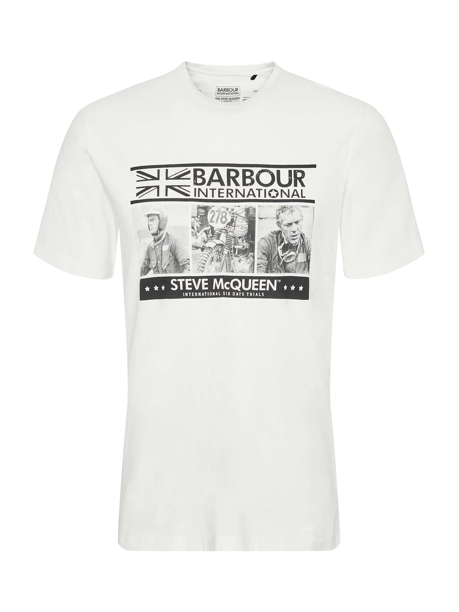 Buy Barbour International Charge Steve McQueen T-Shirt Online at johnlewis.com