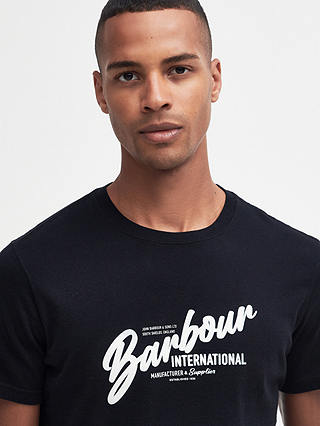Barbour International Level T-Shirt, Black