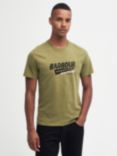 Barbour International Electric Crew Neck T-Shirt, Olive