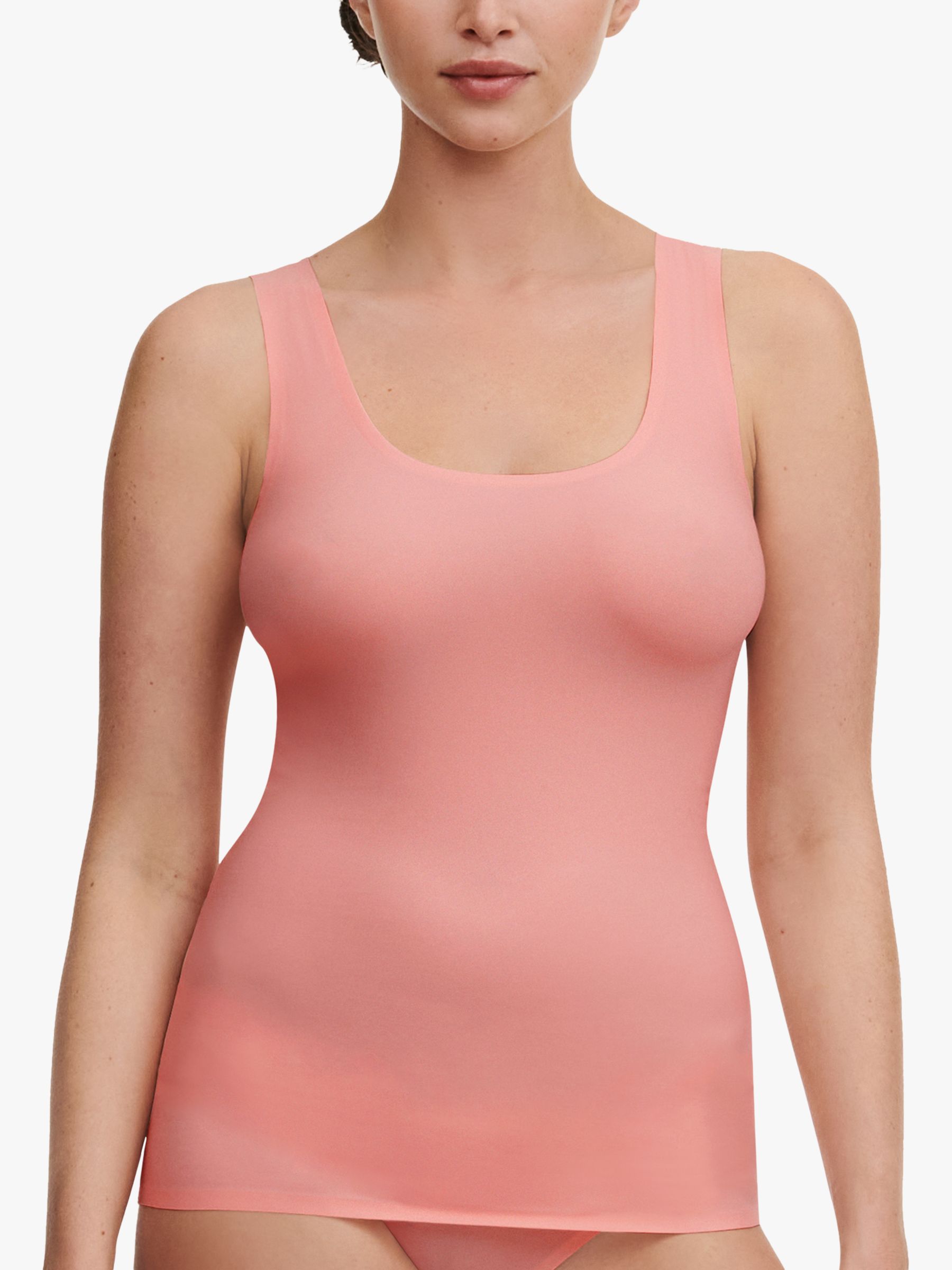 Chantelle Soft Stretch Cami Vest, Beige Nude at John Lewis & Partners