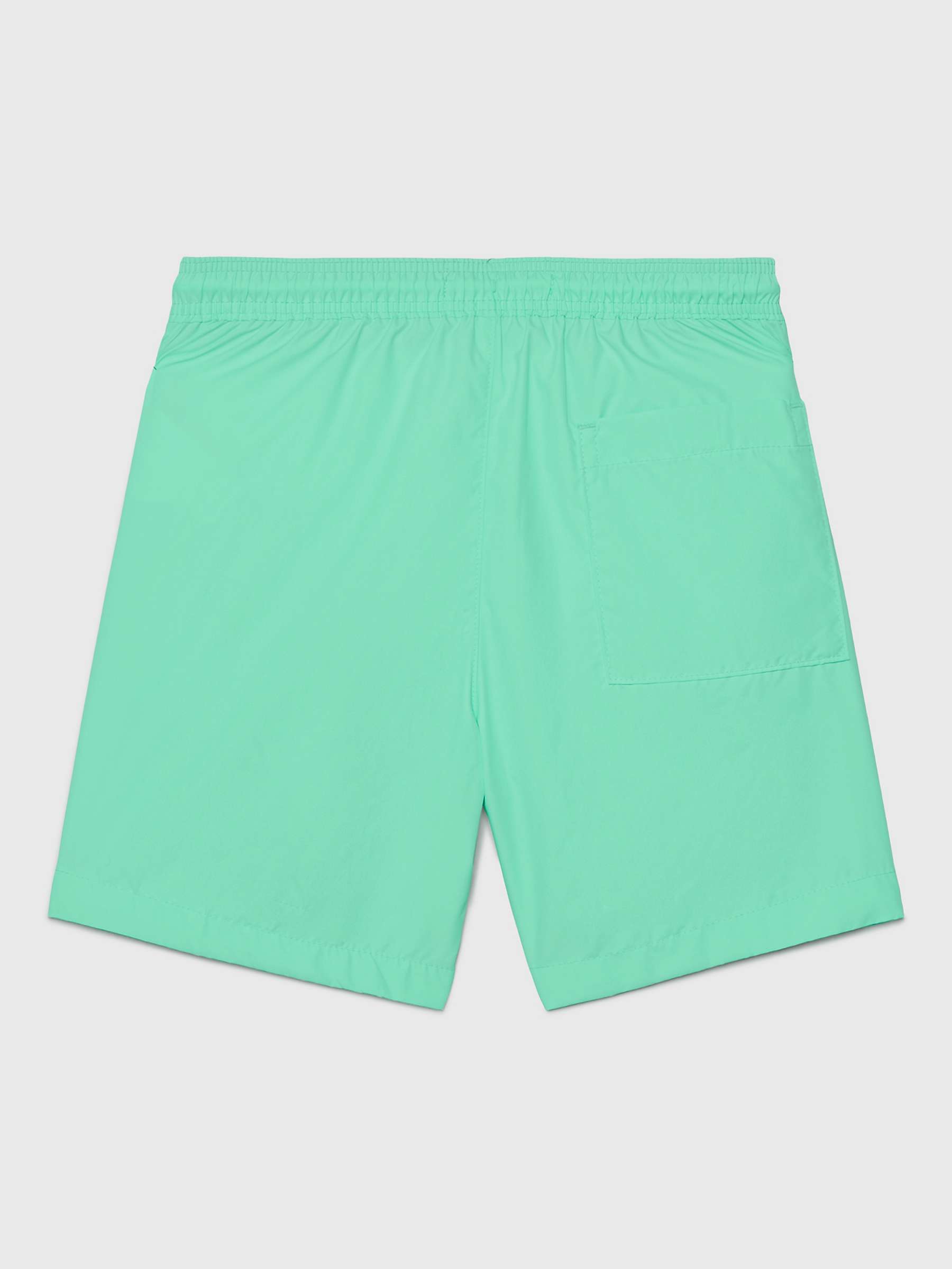 Buy Calvin Klein Kids' Graphic Logo Swim Shorts, Cabbage Online at johnlewis.com