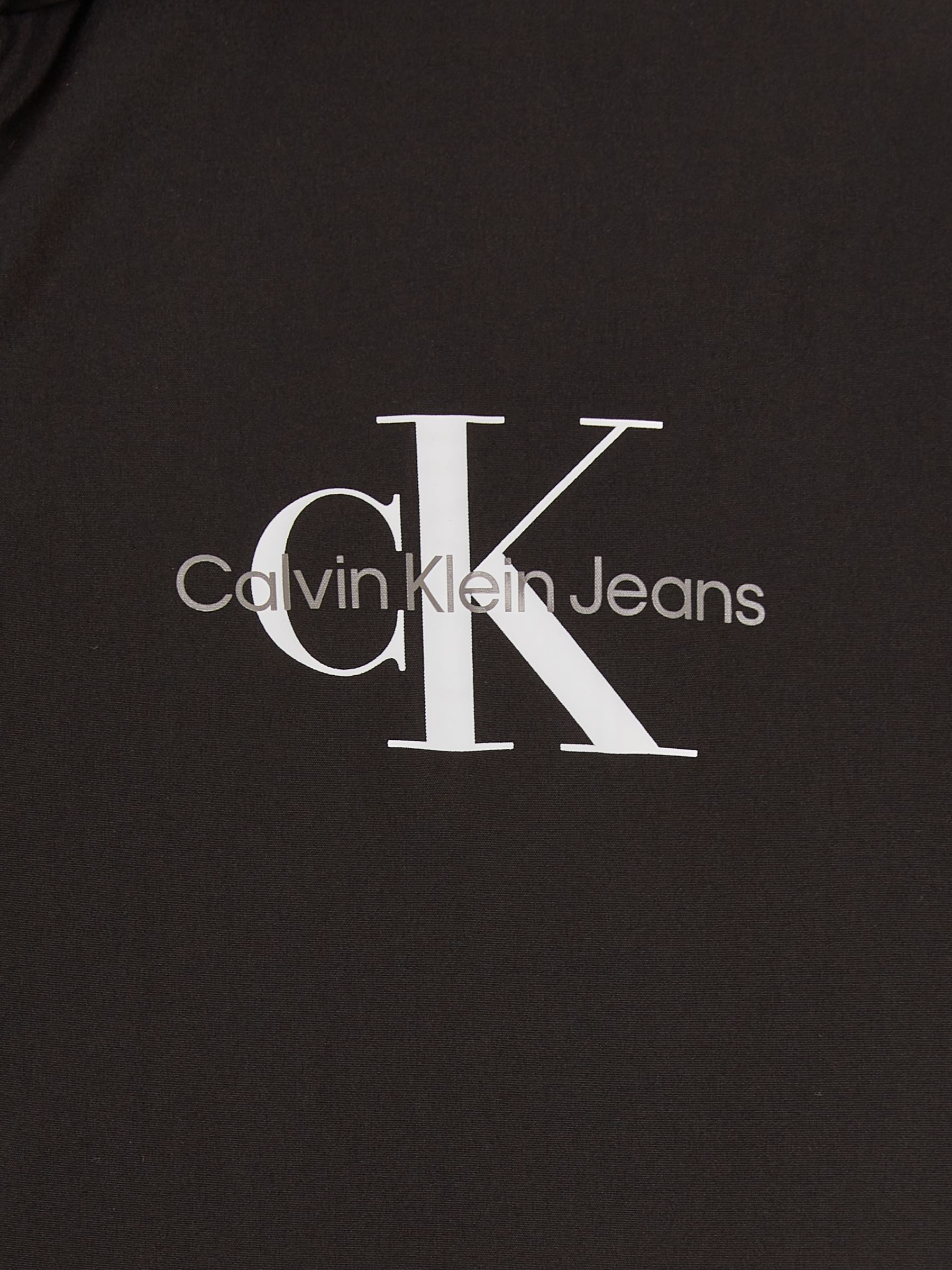 Calvin Klein Kids' Windbreaker Jacket, Black, 8 years