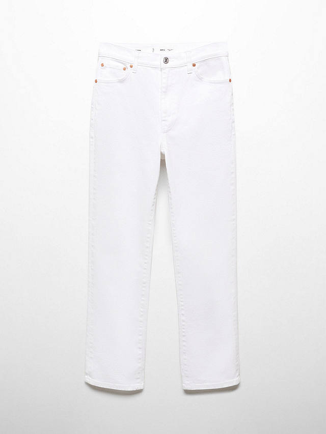 Mango Claudia Skinny Jeans, White