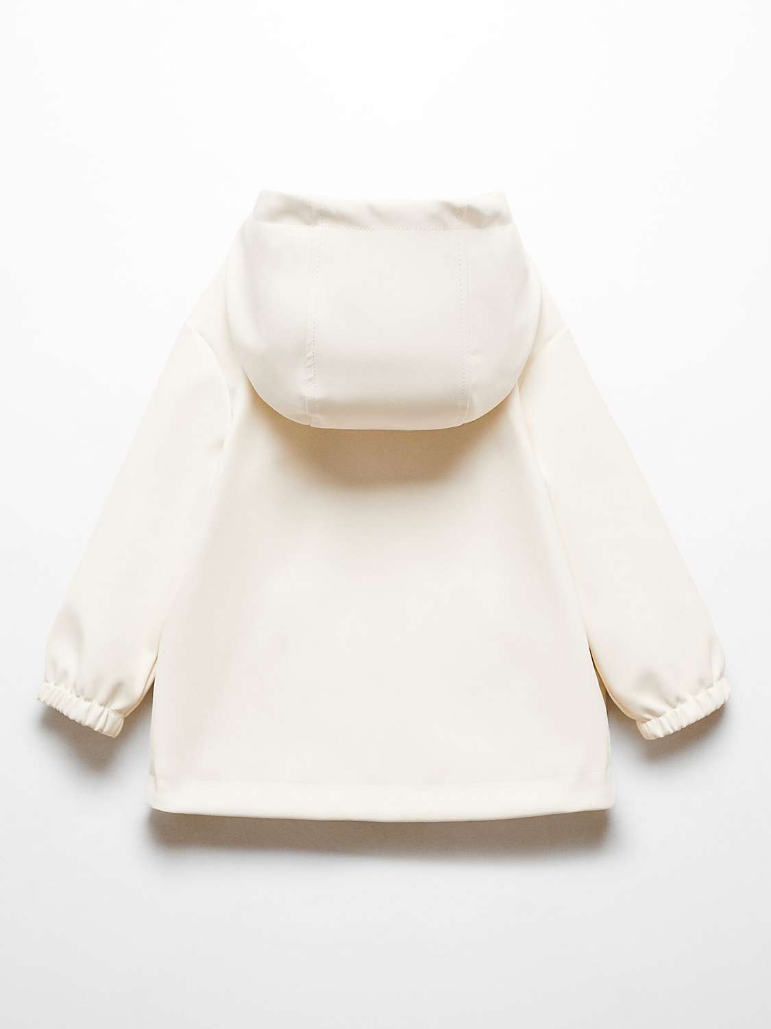 Buy Mango Baby Snow Water Repellent Hooded Coat, Light Beige Online at johnlewis.com