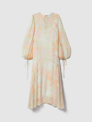 FLORERE Asymmetrical Maxi Dress, Multi