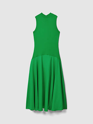 FLORERE Sleeveless Knit Midi Dress, Bright Green