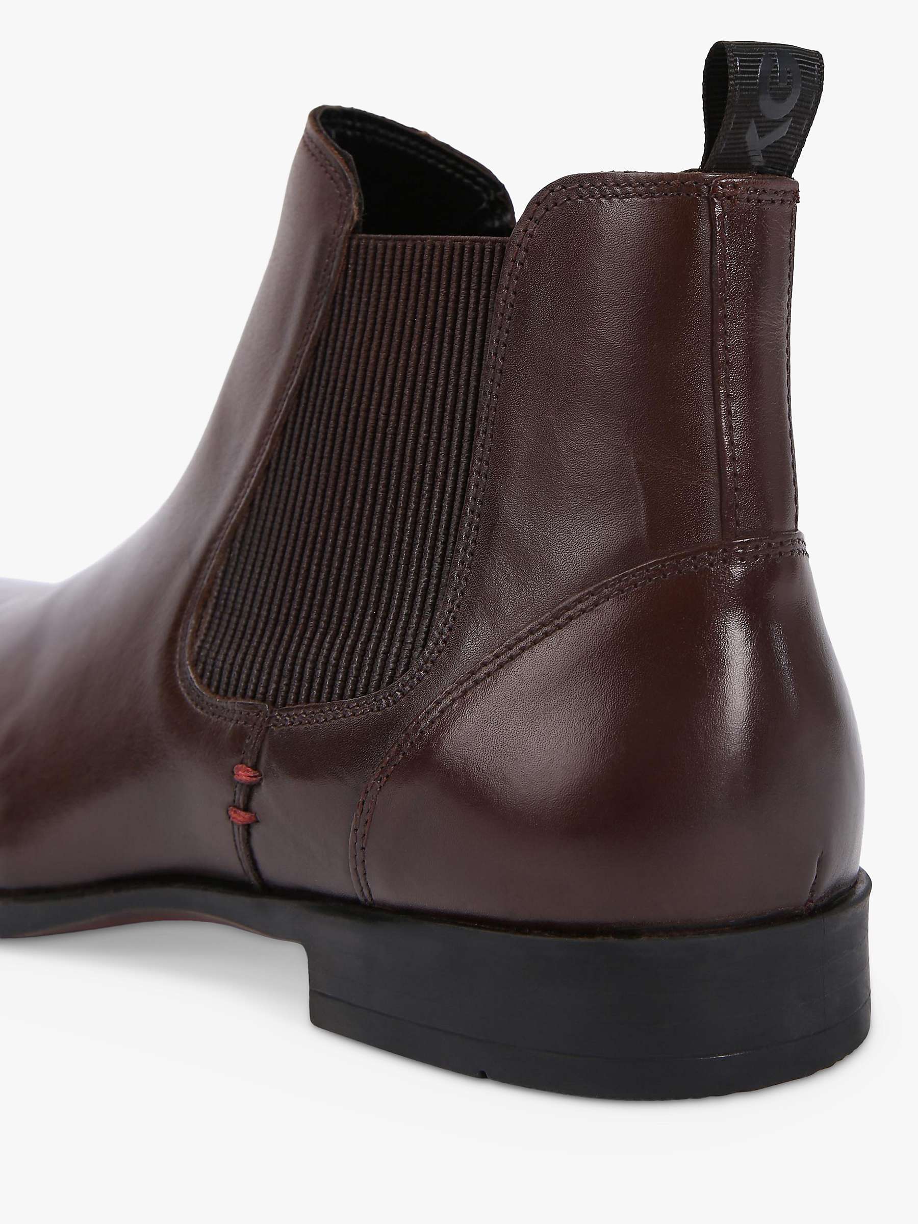 Buy KG Kurt Geiger Pax Leather Ankle Boots Online at johnlewis.com
