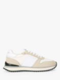 Kurt Geiger London Diego Leather Trainers, Natural/Multi