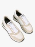 Kurt Geiger London Diego Leather Trainers, Natural/Multi