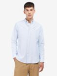 Barbour Striped Oxford Tailored Shirt, Sky Blue
