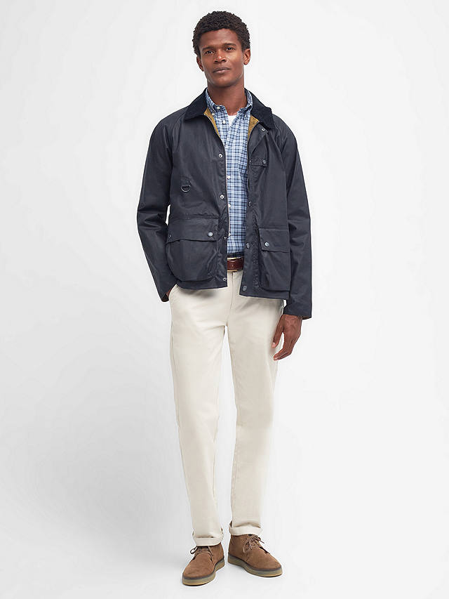 Barbour Utility Spey Waved Jacket, Navy