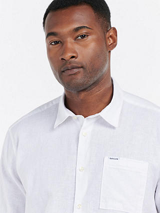 Barbour Nelson Short Sleeve Shirt, White