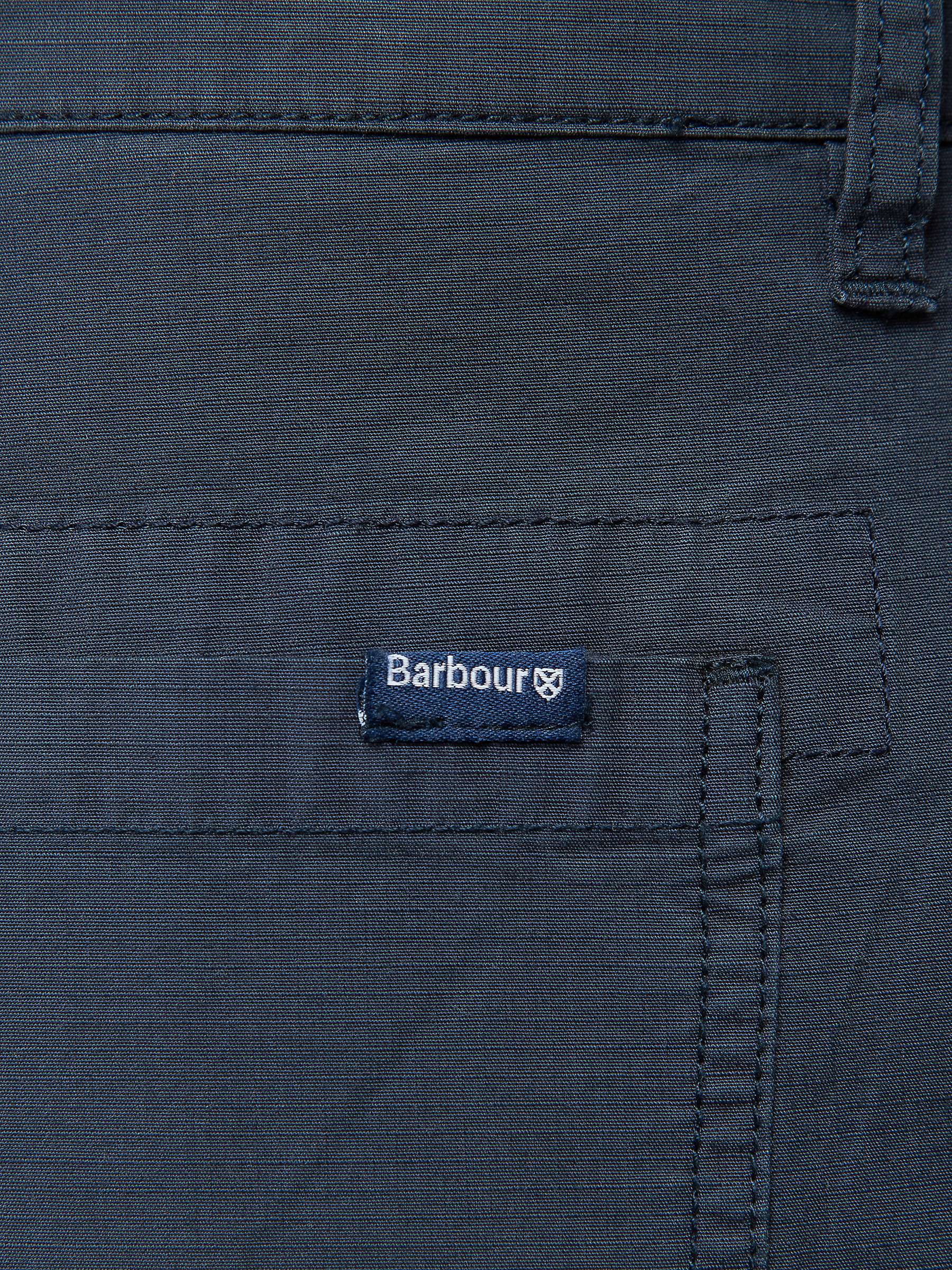 Buy Barbour Essential Ripstop Cargo Trousers, Navy Online at johnlewis.com